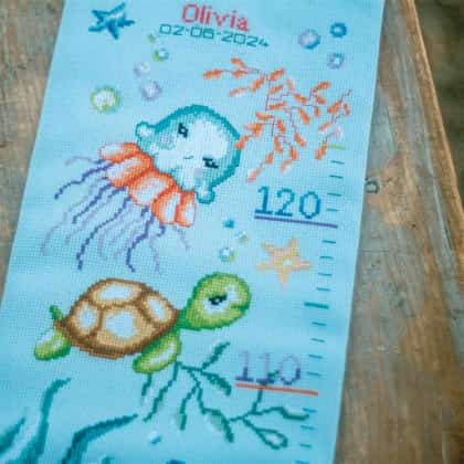 Height Chart - Sea animals